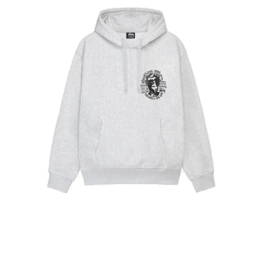 STUSSY CAMELOT HOODIE ASH HEATHER