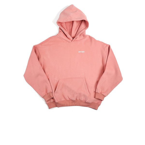 WitzenbergShops 'THE EVERYDAY' hoodie short BABY PINK
