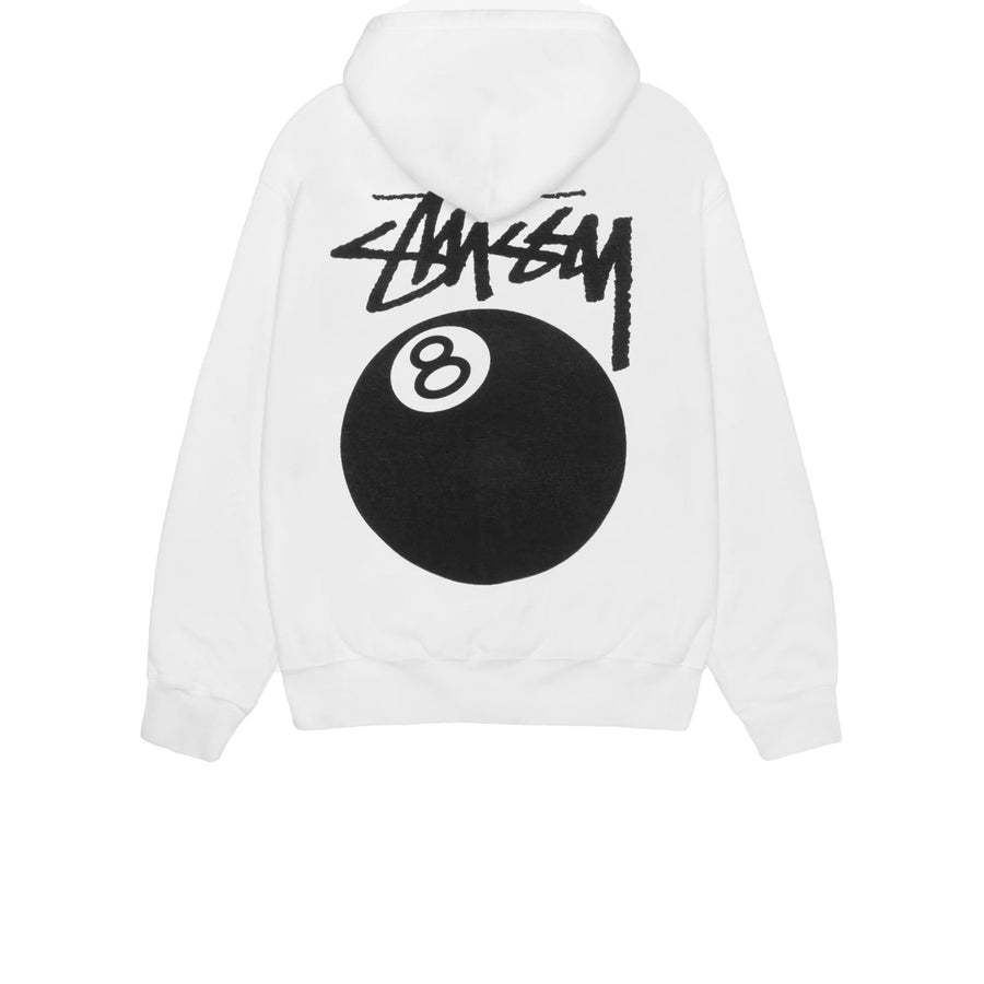 STUSSY 8 BALL HOODIE PIGMENT DYED NATURAL