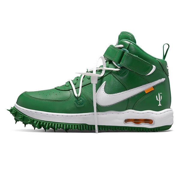 NIKE AIR FORCE 1 MID OFF-WHITE PINE GREEN 2023