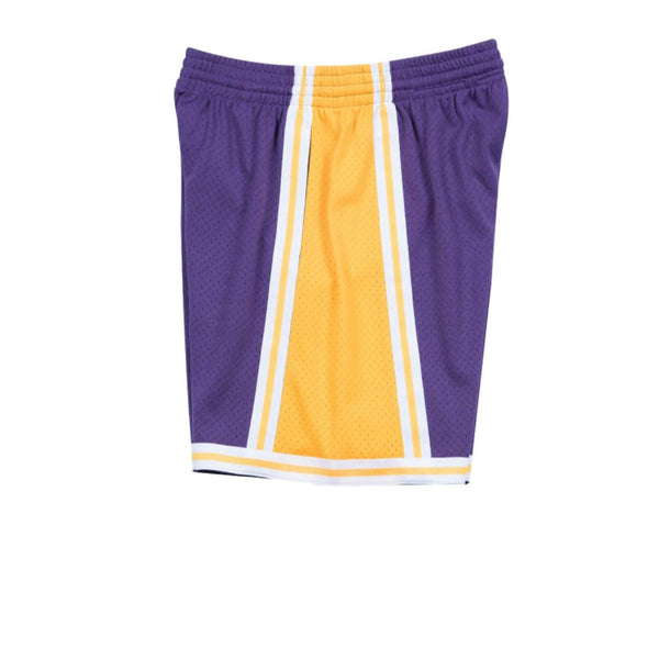 MITCHELL & NESS NBA HARDWOOD CLASSIC SWINGMAN LOS ANGELES LAKERS 1984-85 ROAD Medium shorts PURPLE