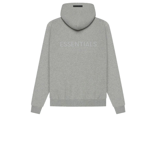 FEAR OF GOD ESSENTIALS PULLOVER HOODIE HEATHER OATMEAL SS21