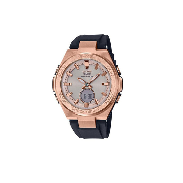 CASIO BABY-G G-MS ROSE GOLD BLACK WATCH MSGS200G-1A