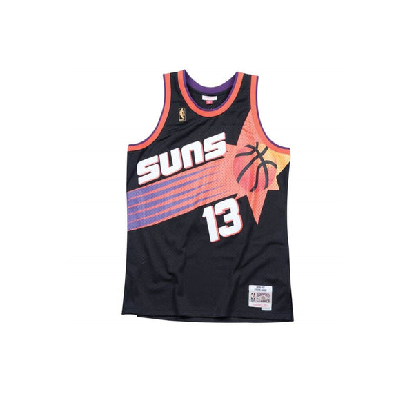 MITCHELL & NESS NBA HARDWOOD CLASSIC SWINGMAN PHOENIX SUNS STEVE NASH ALTERNATE 1996-97 JERSEY BLACK