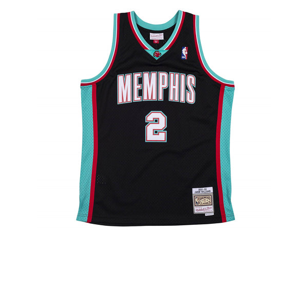Memphis Grizzlies Mitchell & Ness 2001-02 Black Swingman Shorts