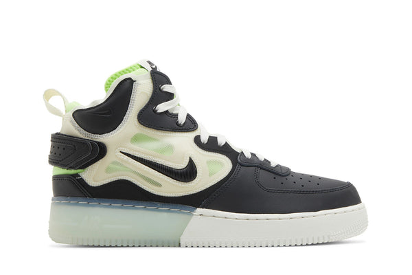 NIKE AIR FORCE 1 MID REACT BLACK NEON Stay Fresh