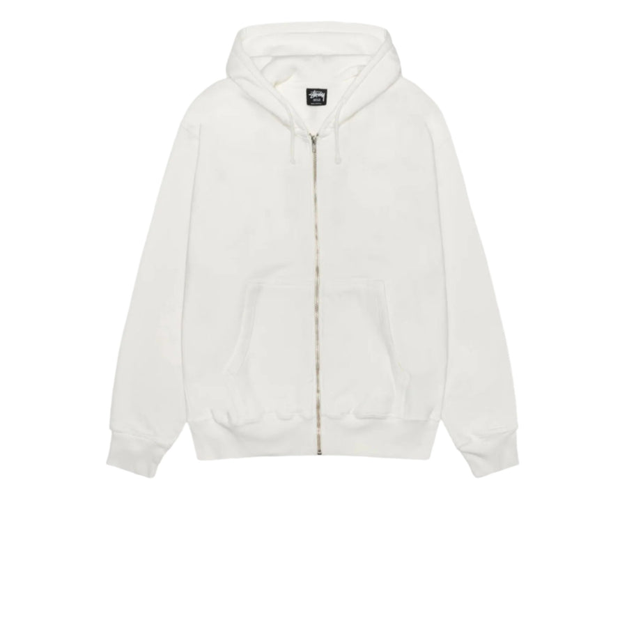 STUSSY BUANA ZIP HOODIE PIGMENT DYED NATURAL