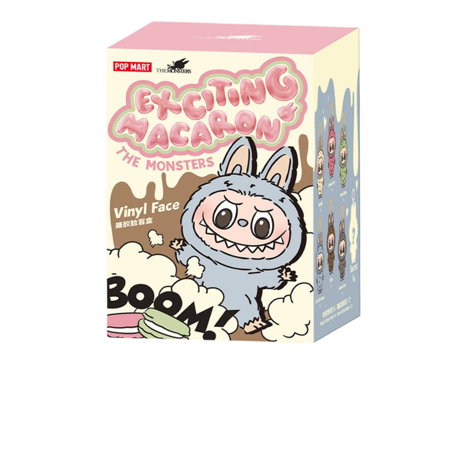 POP MART LABUBU THE MONSTERS TASTY MACARONS TOFFEE VINYL PLUSH PENDANT