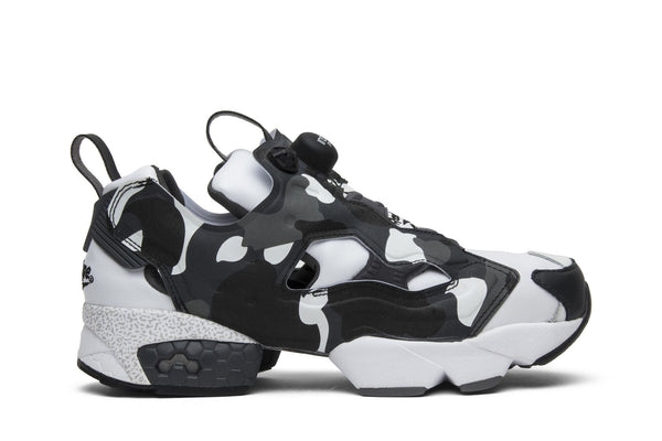 REEBOK A BATHING APE X MITA X INSTAPUMP FURY WHITE BLACK CAMO