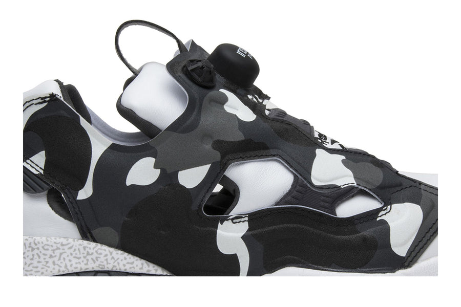 REEBOK A BATHING APE X MITA X INSTAPUMP FURY WHITE BLACK CAMO