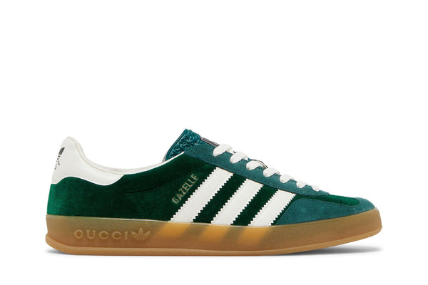 GUCCI ADIDAS X GUCCI GAZELLE GREEN SUEDE