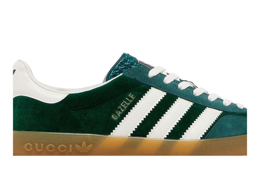 GUCCI ADIDAS X GUCCI GAZELLE GREEN SUEDE