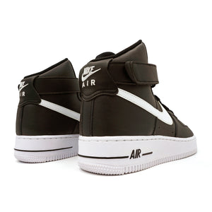 Nike air force 1 black and white high sale