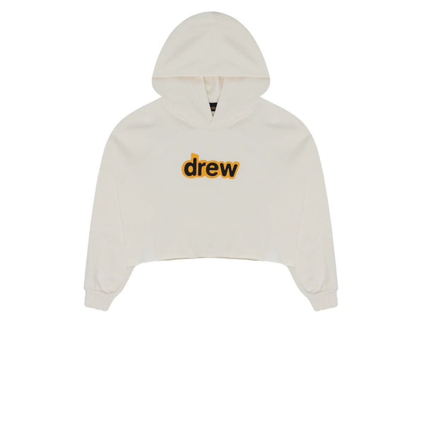 DREW HOUSE SECRET CROPPED HOODIE OFF WHITE FW22
