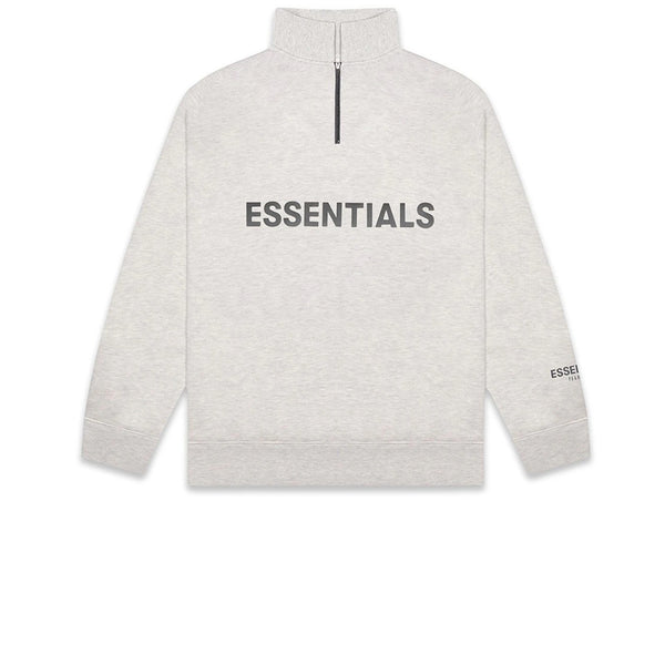 Mr. Porter Exclusive Essentials Fear Of God offers Crewneck Pullover 'Light Heather Oat