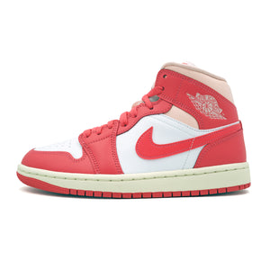 AIR JORDAN 1 MID STRAWBERRIES AND CREAM (WOMEN'S