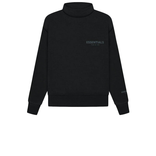 FEAR OF GOD ESSENTIALS CORE COLLECTION KIDS PULLOVER MOCKNECK STRETCH LIMO FW21