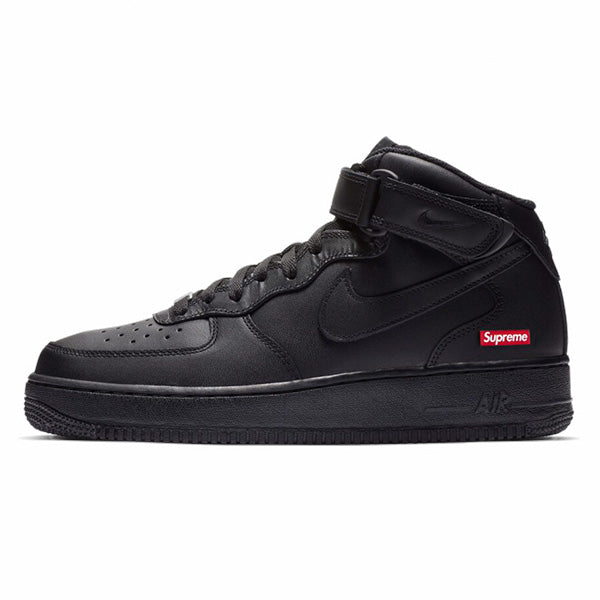 Supreme × Nike Air Force 1 MidBlackFW24 NIKE AIR FORCE 1 MID SUPREME BLACK 2024 - Stay Fresh