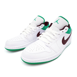 Jordan 1 hot sale white green