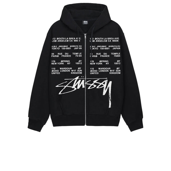 STUSSY CAMELOT HOODIE ASH HEATHER1