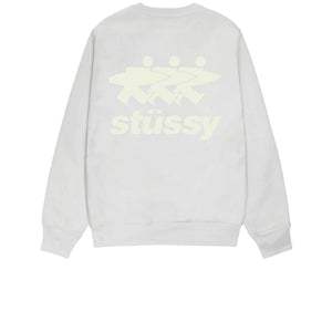 STUSSY SURFWALK CREW BLACK - Stay Fresh