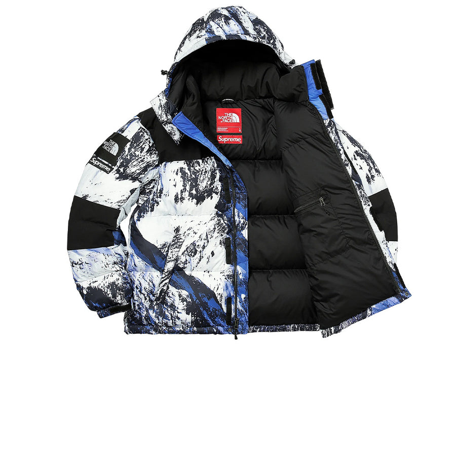 SUPREME X THE NORTH FACE MOUNTAIN BALTORO JACKET BLUE/WHITE FW17