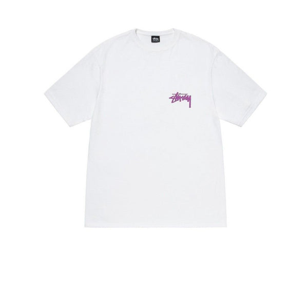 STUSSY ONE WORLD TEE WHITE - Stay Fresh