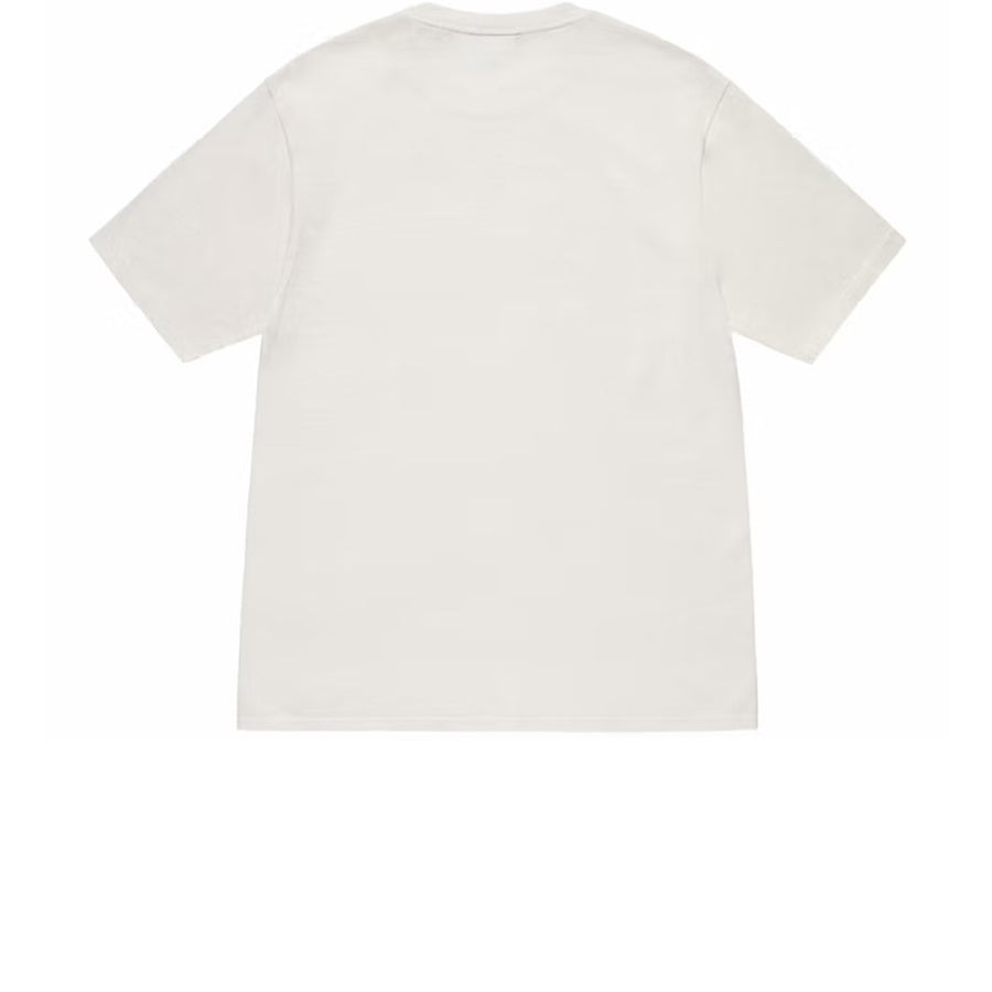 STUSSY VENUS OVAL PIGMENT DYED TEE NATURAL