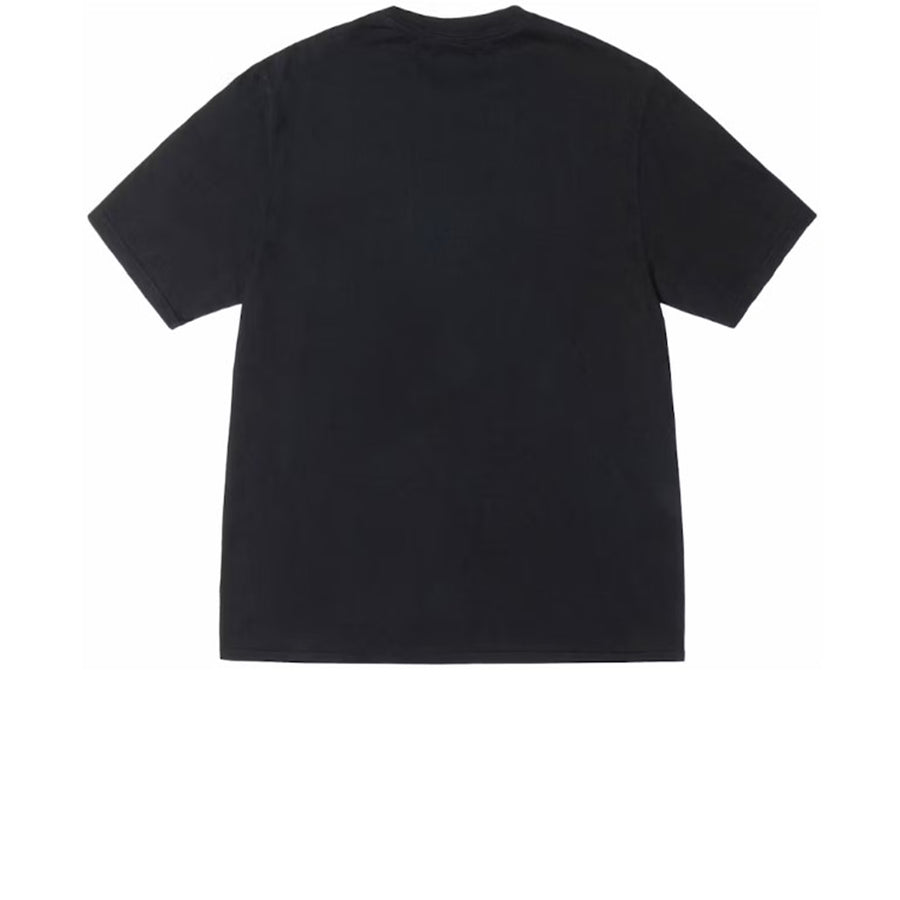 STUSSY SMOOTH STOCK PIGMENT DYED TEE BLACK
