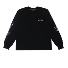 CHROME HEARTS MATTY BOY STAY FAST L/S TEE BLACK - Stay Fresh