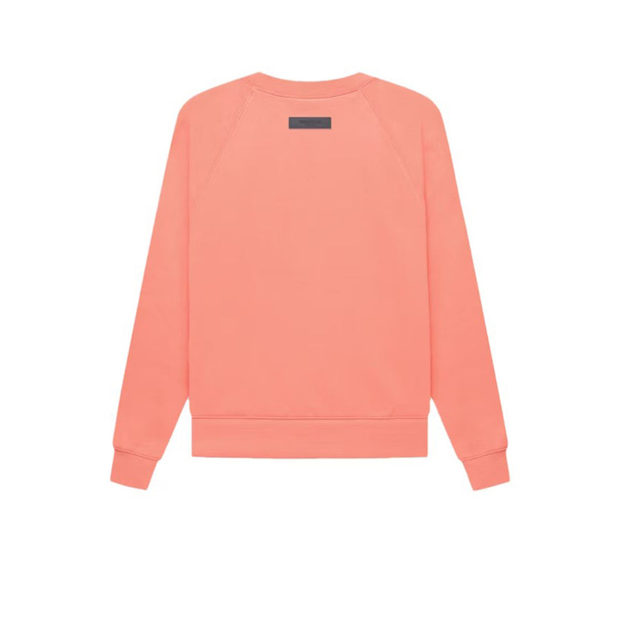 FEAR OF GOD ESSENTIALS CREWNECK CORAL FW22