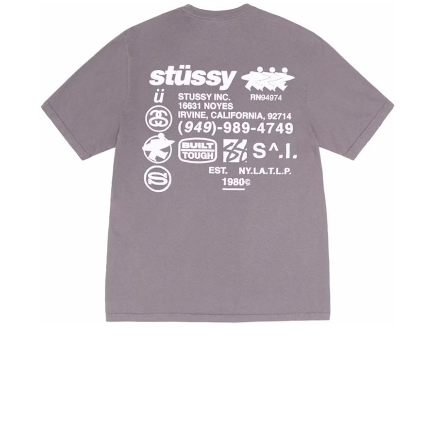 STUSSY DNA PIGMENT DYED TEE SHARK