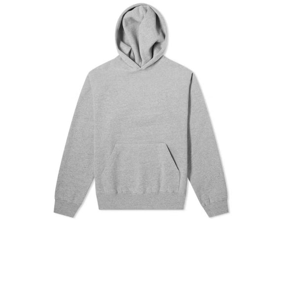 FEAR OF GOD ESSENTIALS 3M LOGO PULLOVER HOODIE DARK HEATHER GREY