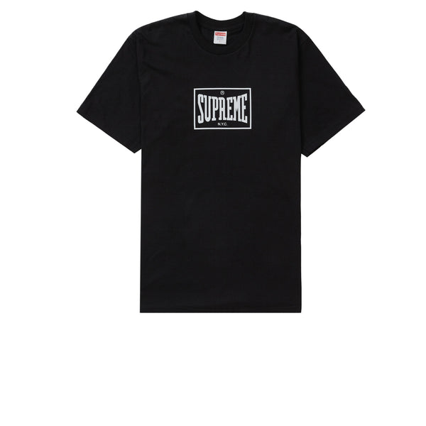 SUPREME WARM UP TEE BLACK 2023 - Stay Fresh