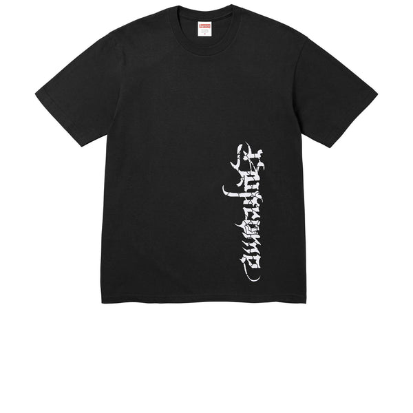 SUPREME SATAN TEE BLACK FW24