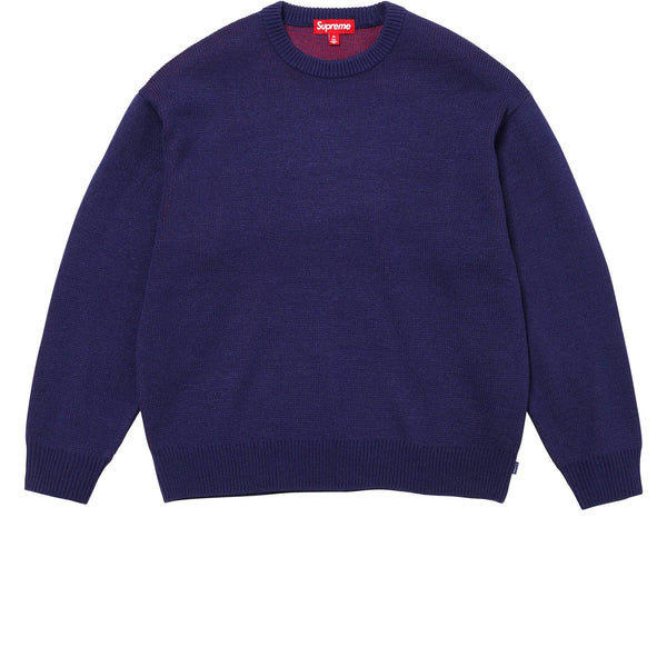 SUPREME FUCK MONEY SWEATER NAVY FW24