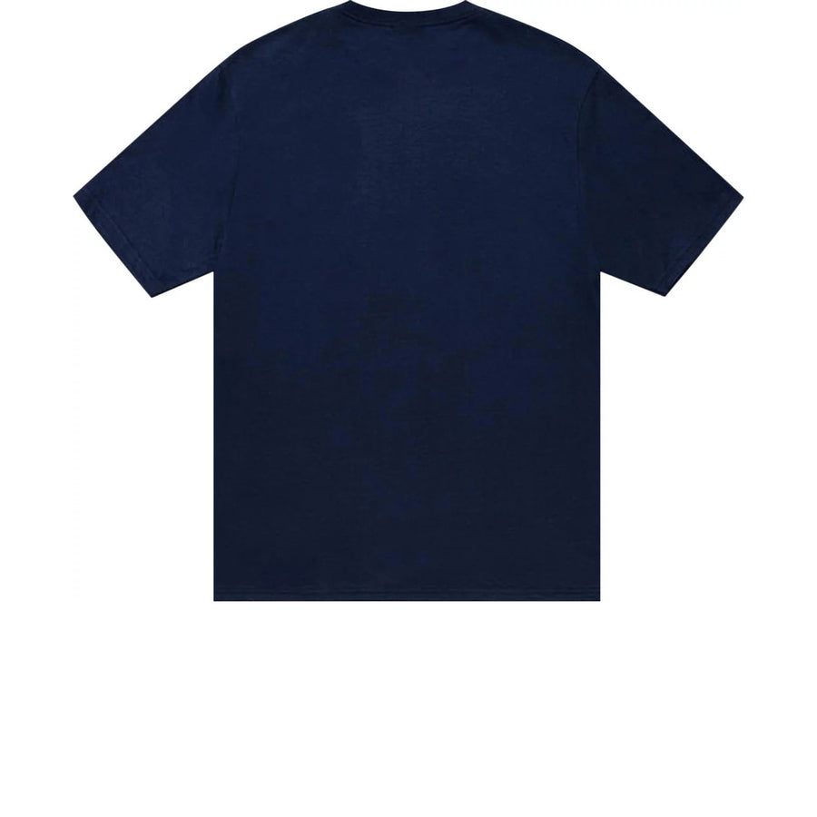 STUSSY NO.4 TEE NAVY