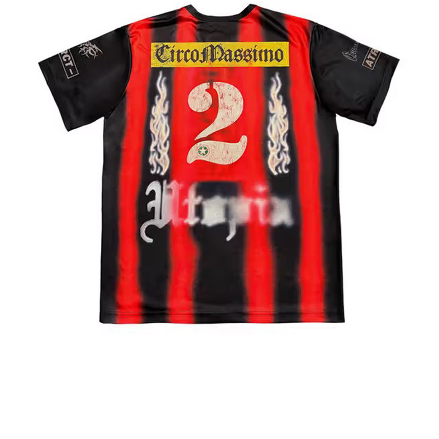 TRAVIS SCOTT ITALY SOCCER JERSEY BLACK FW24