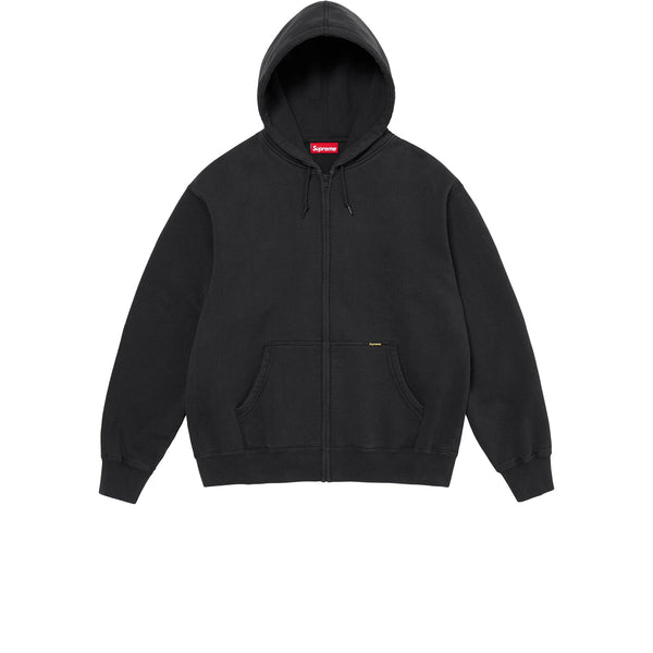 SUPREME WORK ZIP UP HOODED SWEATSHIRT BLACK FW24