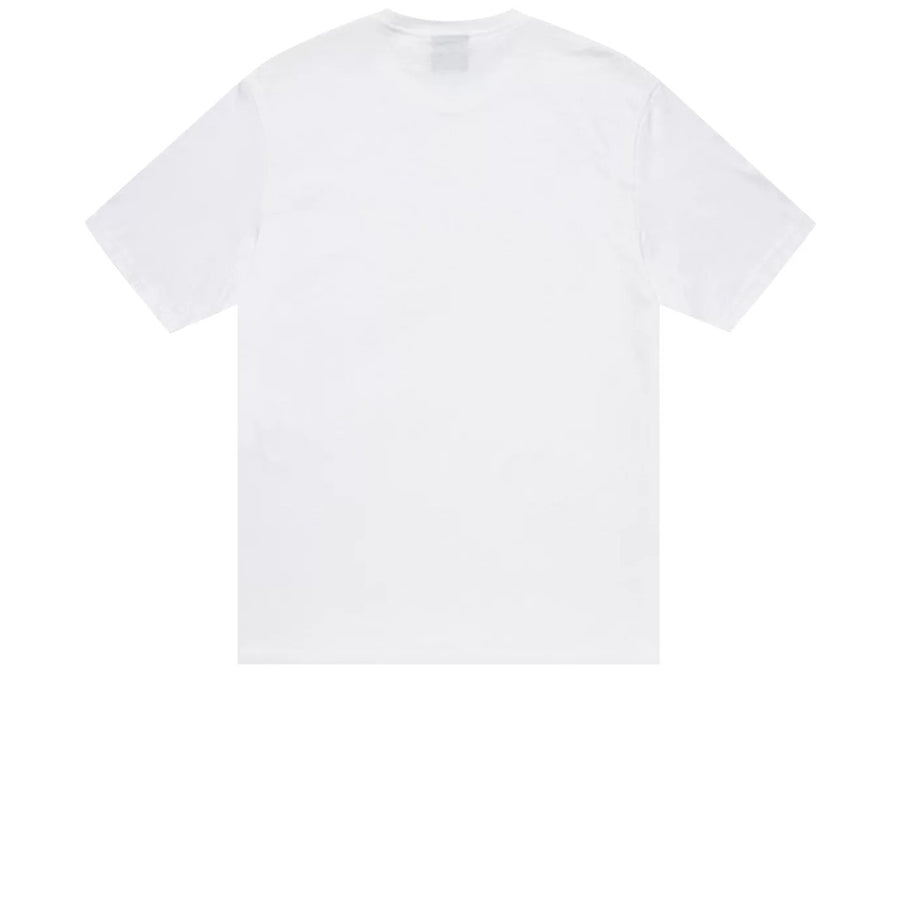 STUSSY NO.4 TEE WHITE