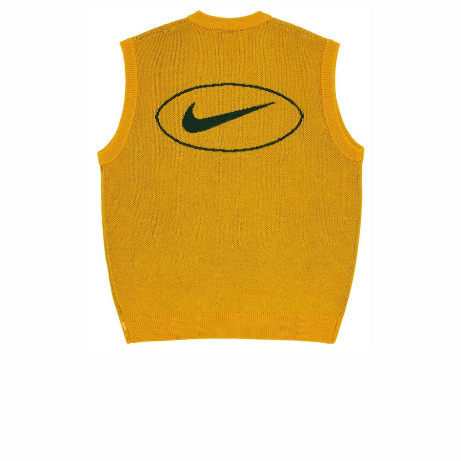 SUPREME X NIKE SWEATER VEST YELLOW SS25