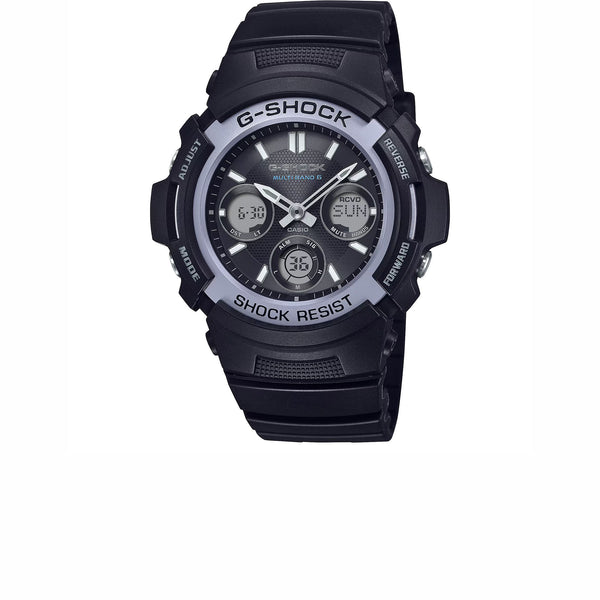 CASIO G-SHOCK ANALOG-DIGITAL AWG-100 M100 SERIES BLACK AWG-M100FP-1A2