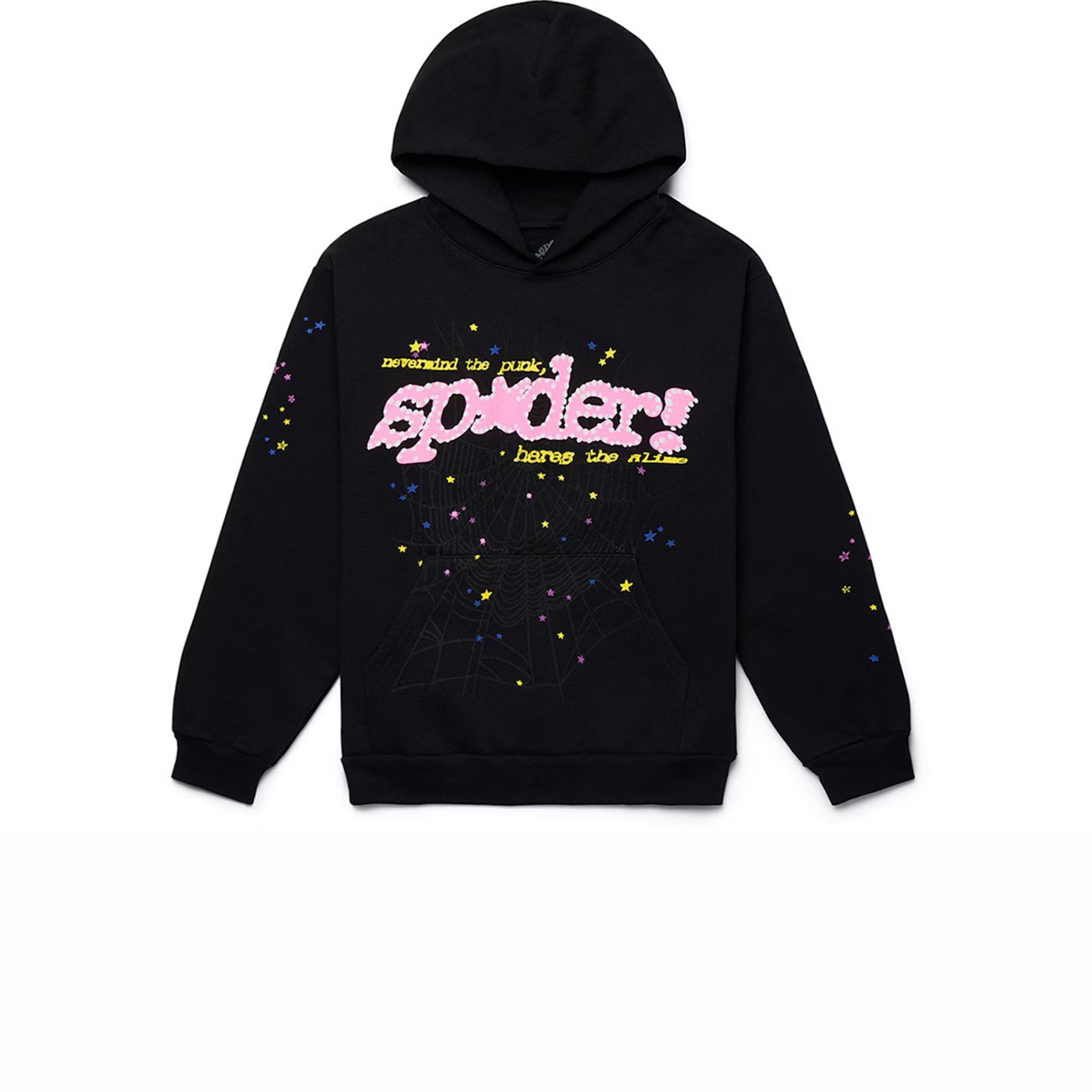 ☻☻☻ SP5DER P*NK V2 HOODIE BLACK FW25 - Stay Fresh