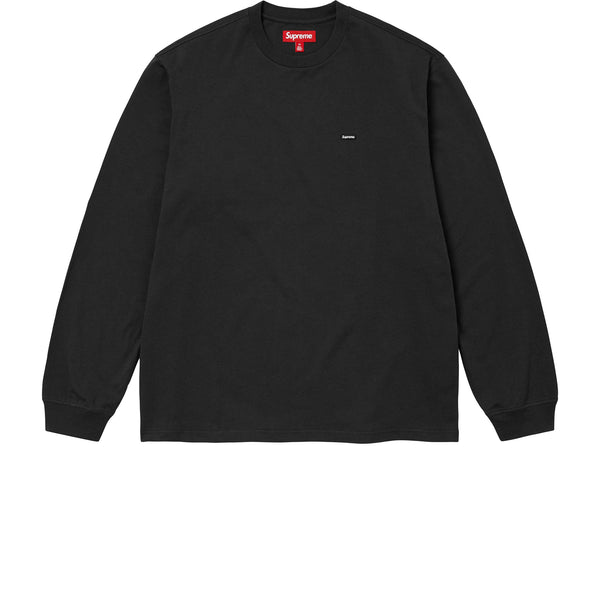 SUPREME SMALL BOX L/S TEE BLACK FW24