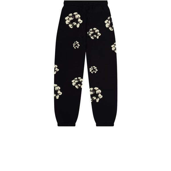 DENIM TEARS X CPFM CACTUS TEARS WREATH SWEATPANTS BLACK FW24