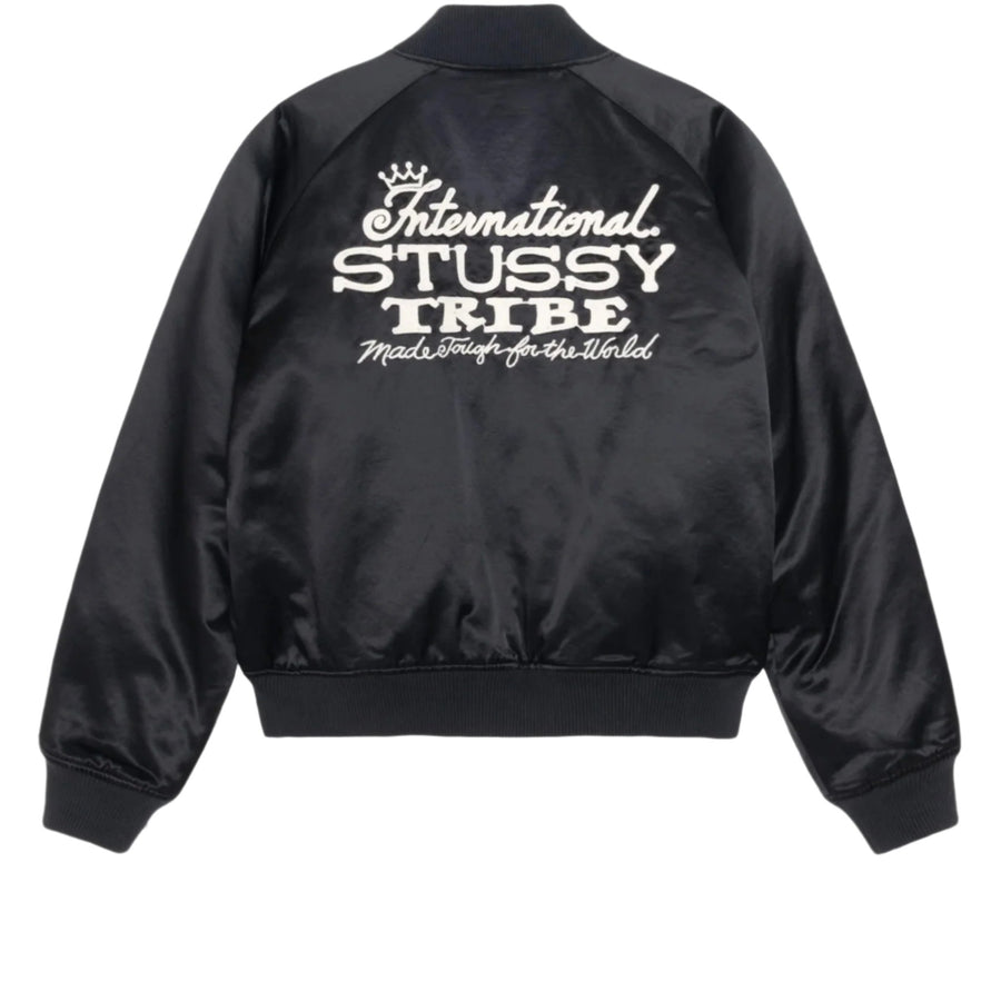 STUSSY SOUVENIR JACKET BLACK