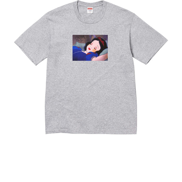 SUPREME SNOW WHITE TEE HEATHER GREY FW24