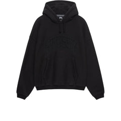 【STUSSY SP'24】 Stussy Embroidered Relaxed Hoodie Stüssy: Men's Embroidered Relaxed Hood (Purple) | DSMNY E-SHOP