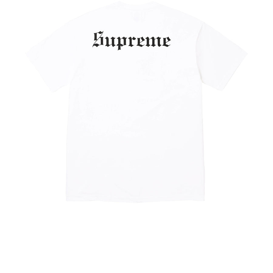 SUPREME SNOW WHITE TEE WHITE FW24