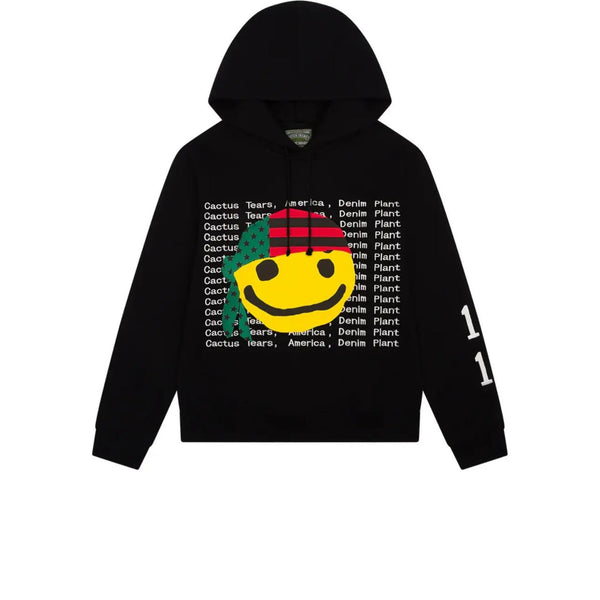 DENIM TEARS X CPFM CACTUS TEARS HOODIE BLACK FW24